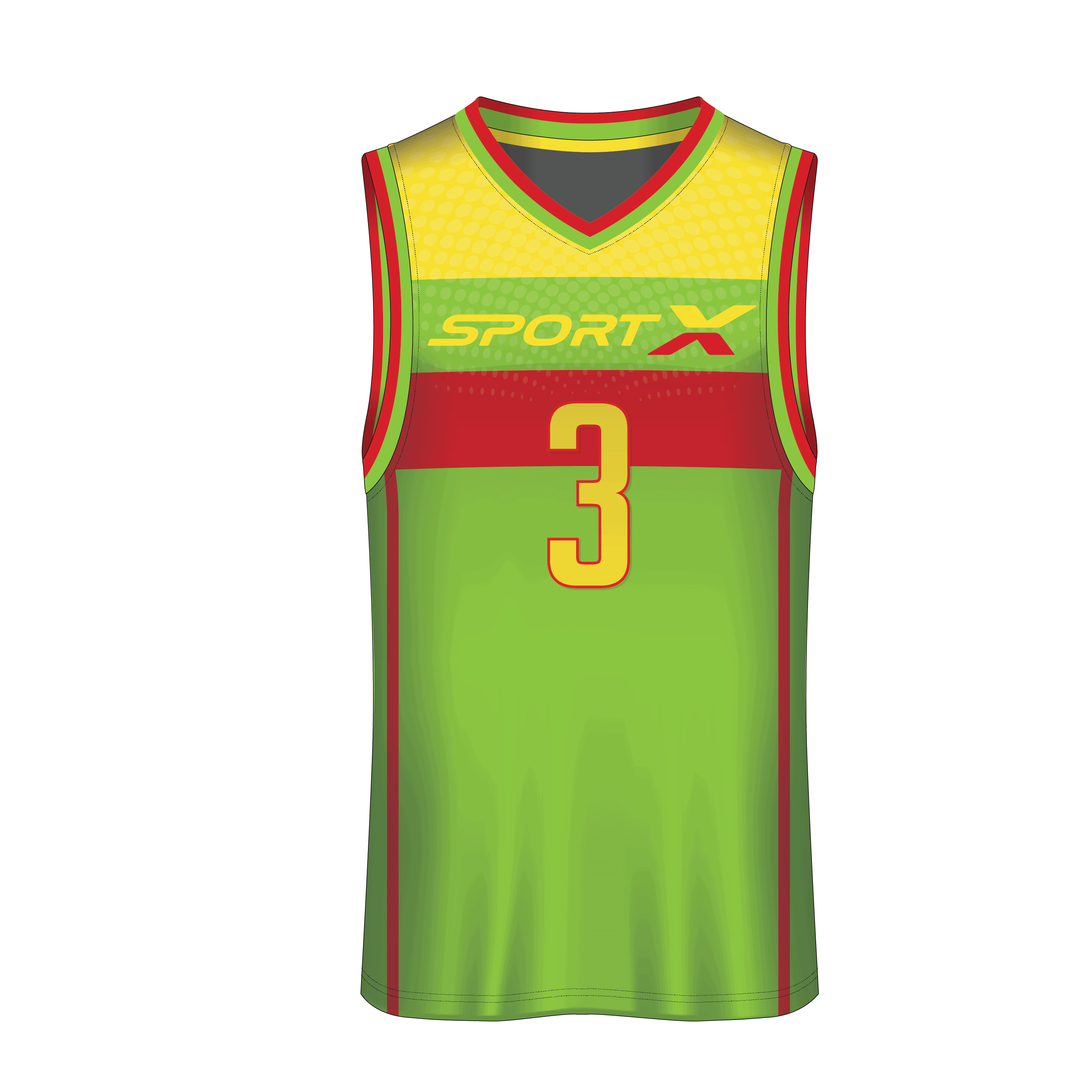 V-Neck Men Custom Basketball Jerseys BKBJR2008 - Image 7