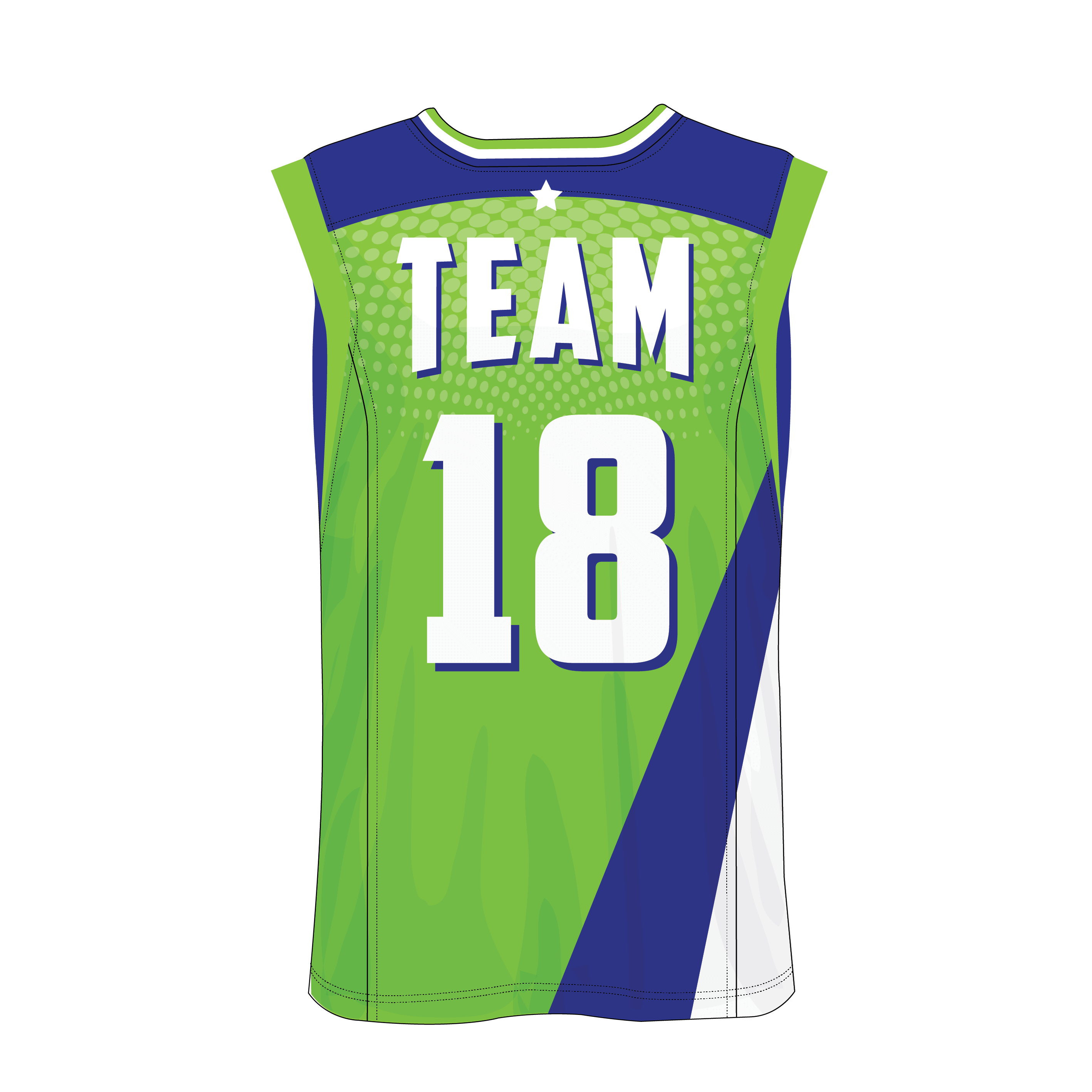 V-Neck Men Custom Basketball Jerseys BKBJR2009 - Image 14