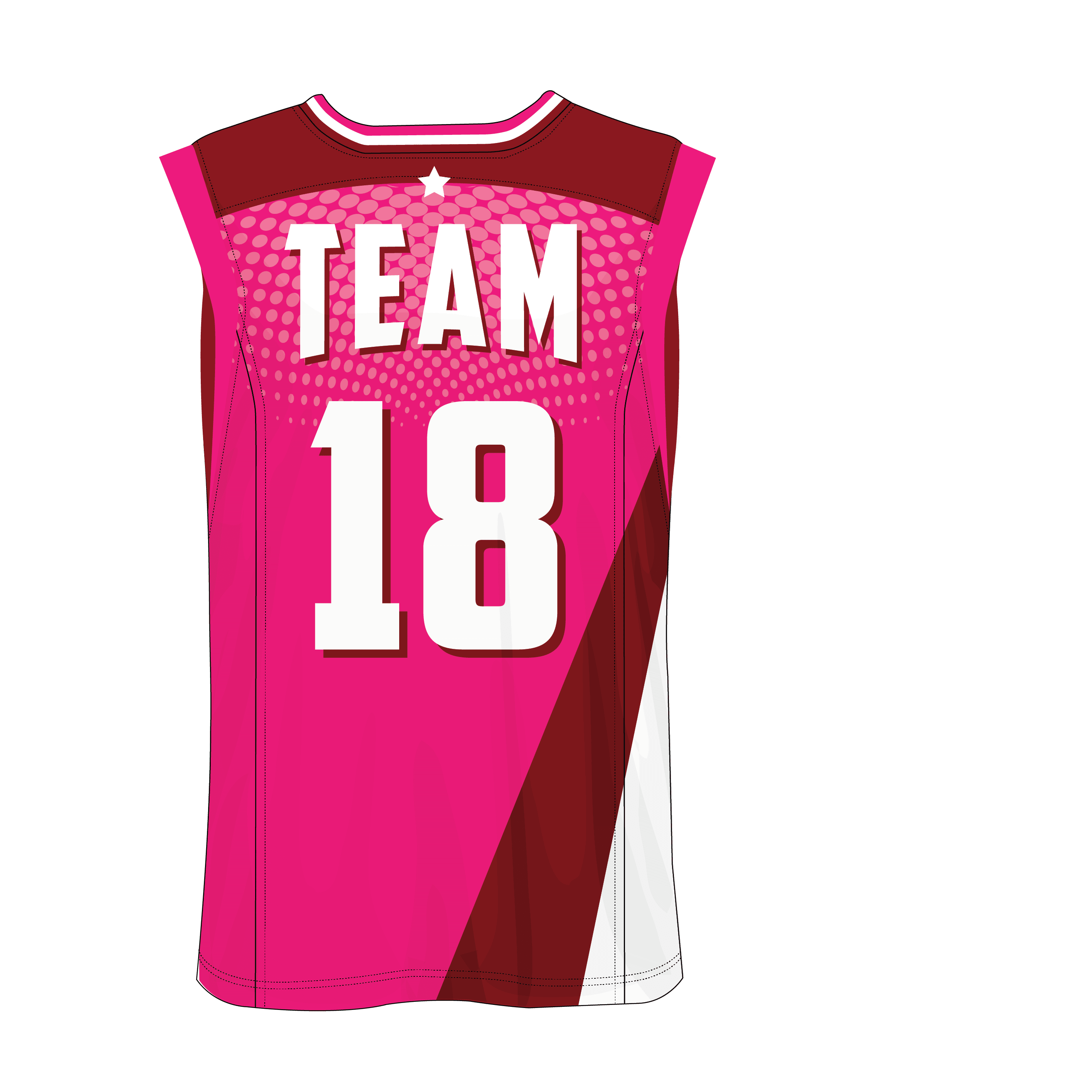 V-Neck Men Custom Basketball Jerseys BKBJR2009 - Image 6