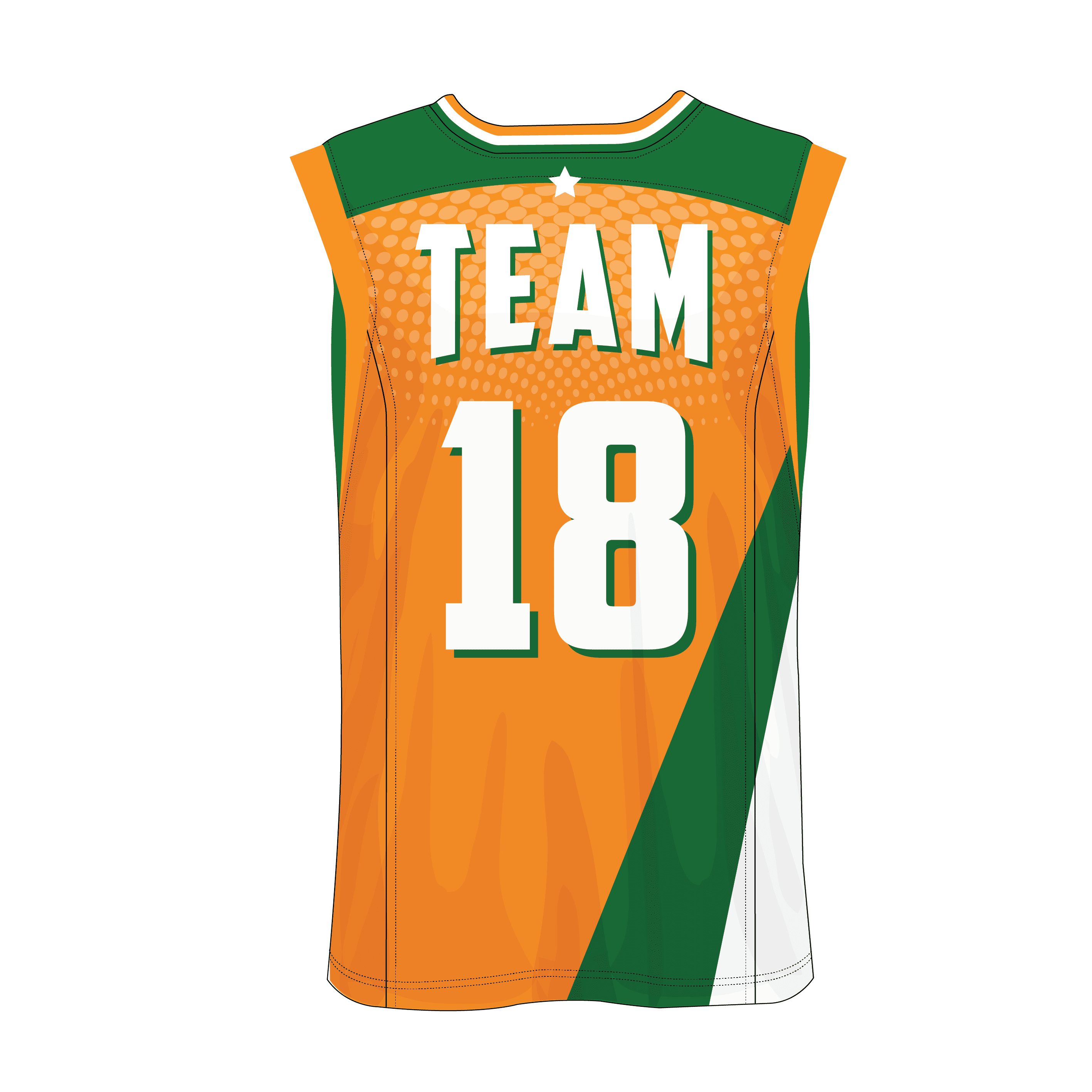 V-Neck Men Custom Basketball Jerseys BKBJR2009 - Image 8
