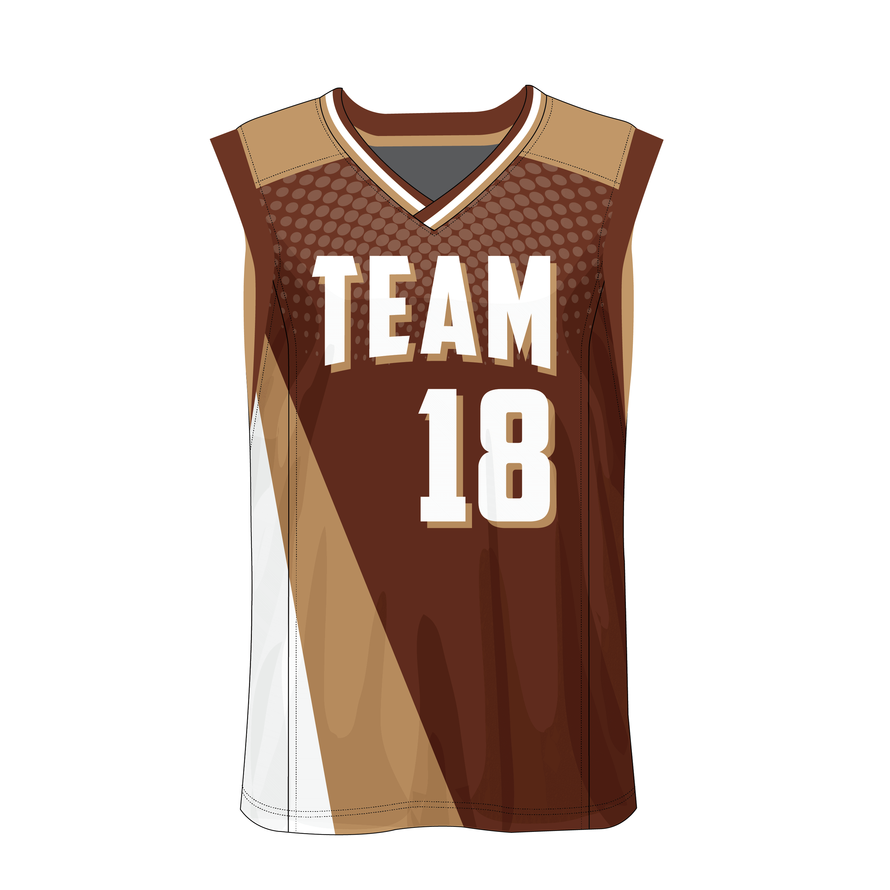 V-Neck Men Custom Basketball Jerseys BKBJR2009 - Image 11