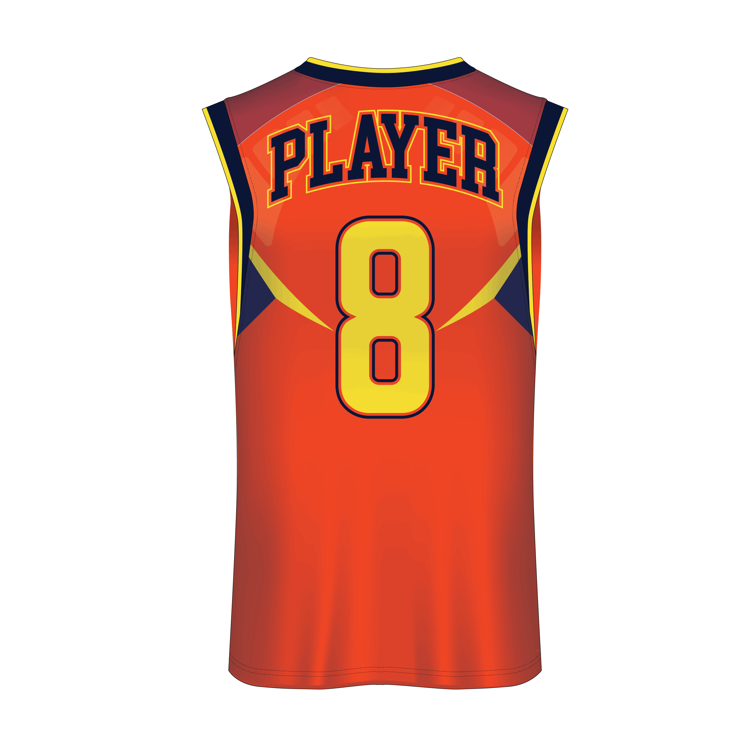 V-Neck Men Custom Basketball Jerseys BKBJR2010 - Image 10