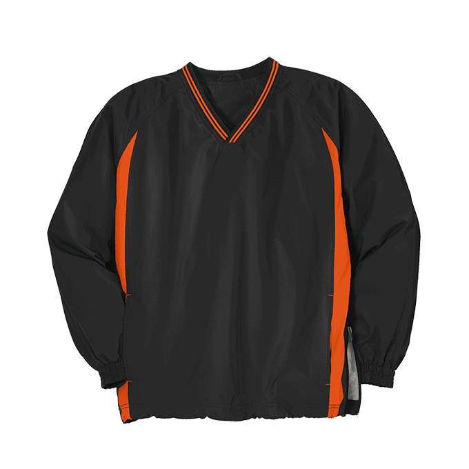 V-Neck Full Sleeve Men Custom Golf Windshirts GLFWS14102 - Image 2