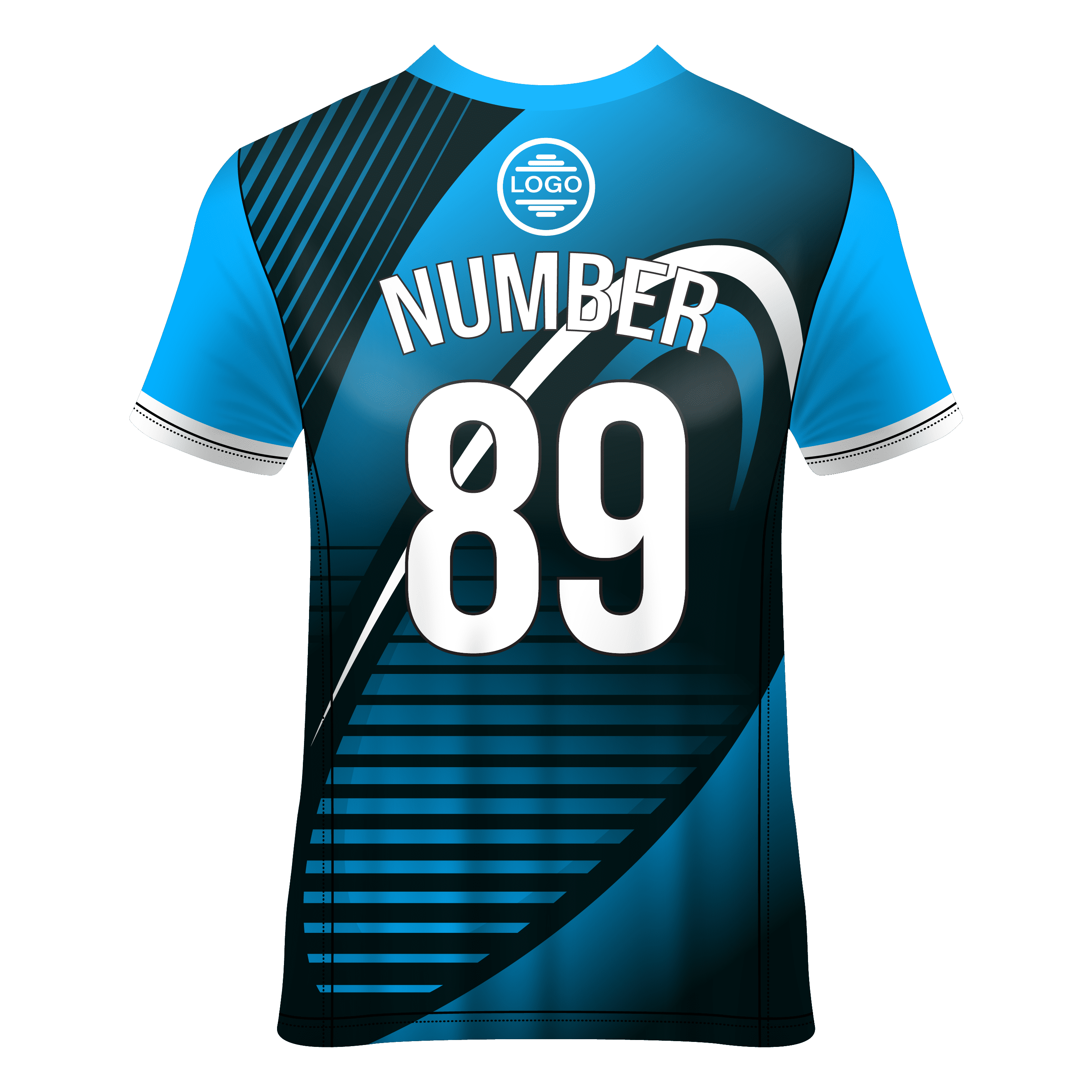 V- Neck Short Sleeve Men Custom Sublimated Jerseys SBTSI18243 - Image 2