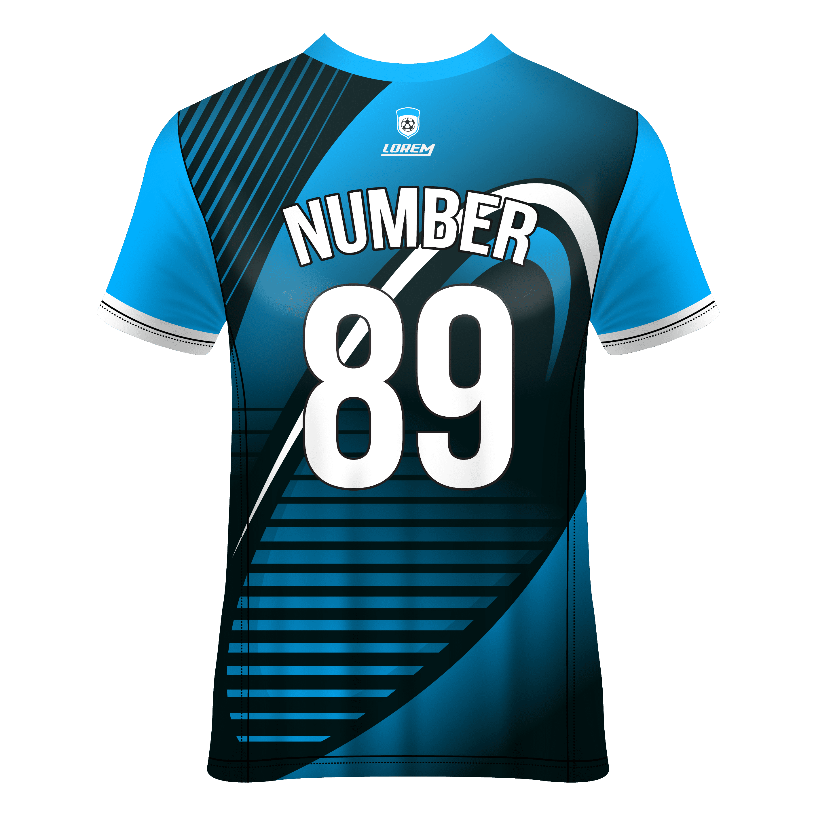 V- Neck Short Sleeve Men Custom Sublimated Jerseys SBTSI18243 - Image 4