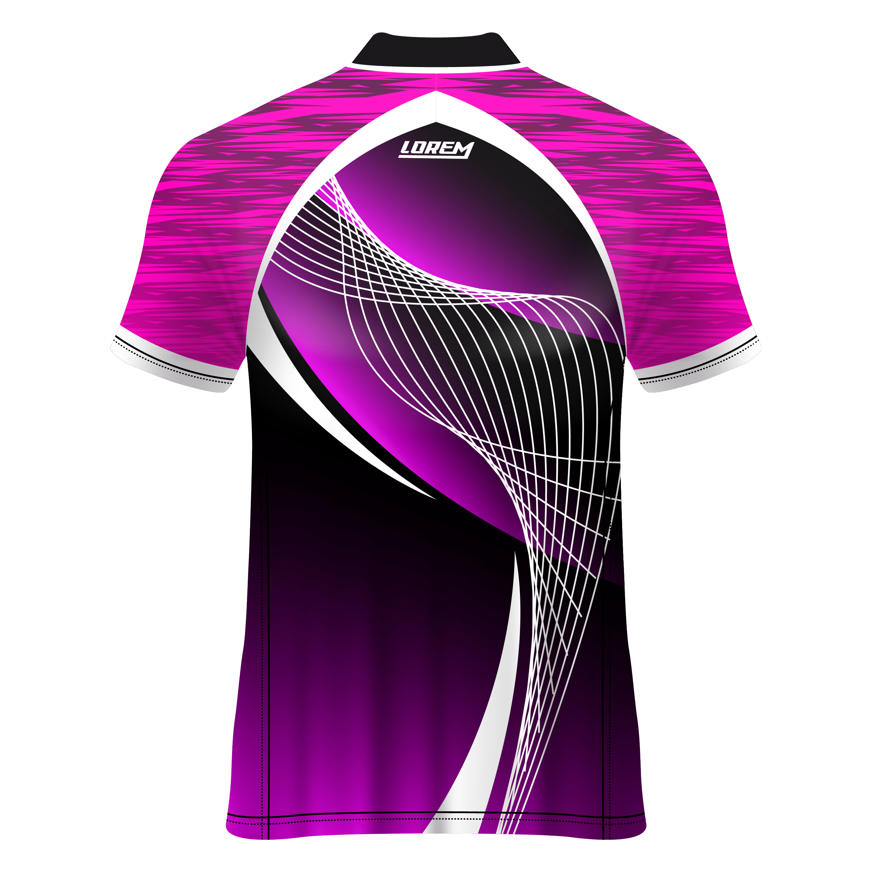 Polo Neck Short Sleeve Men Custom Sublimated Jerseys SBTSI18254 - Image 4