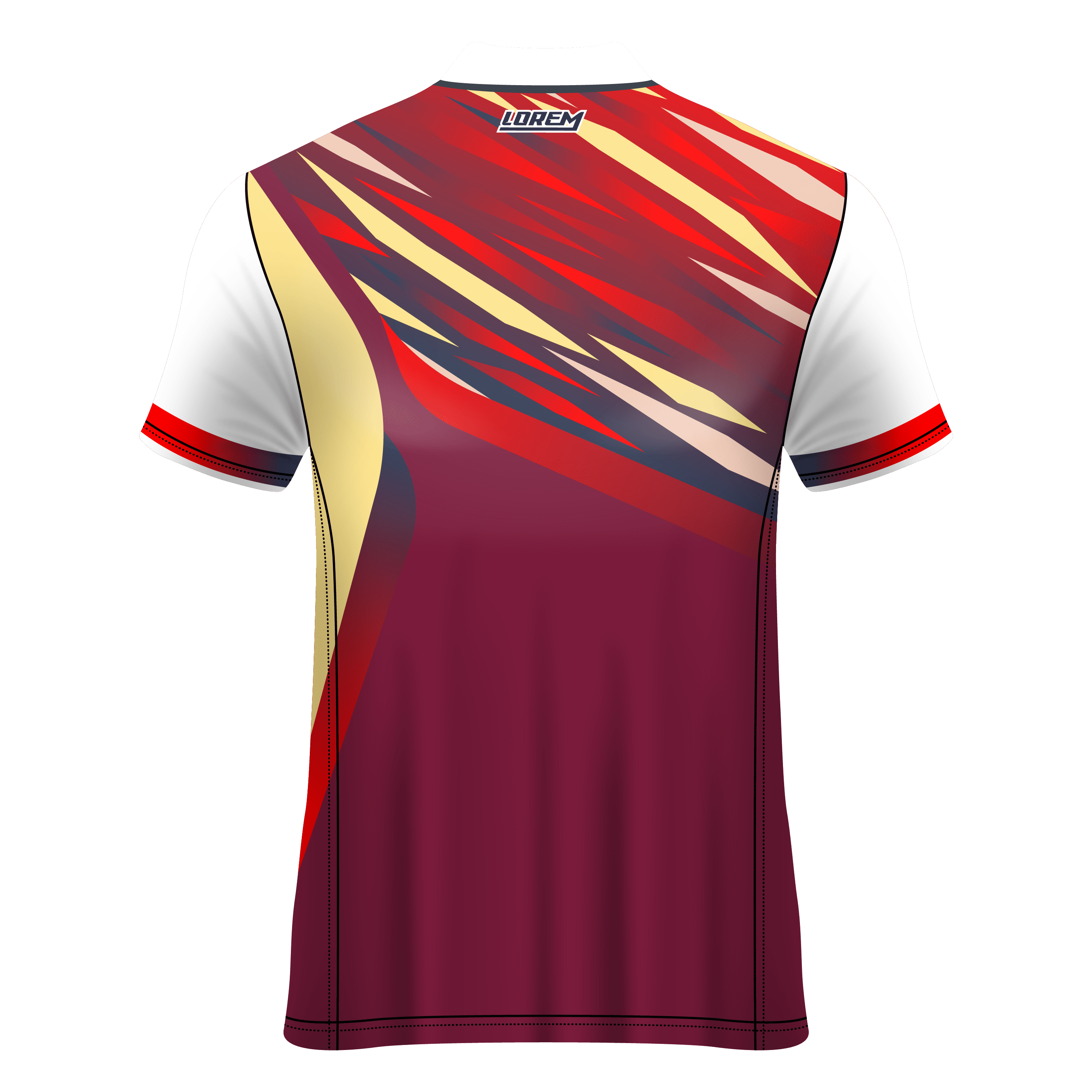 Polo Neck Short Sleeve Men Custom Sublimated Jerseys SBTSI1829920 - Image 4