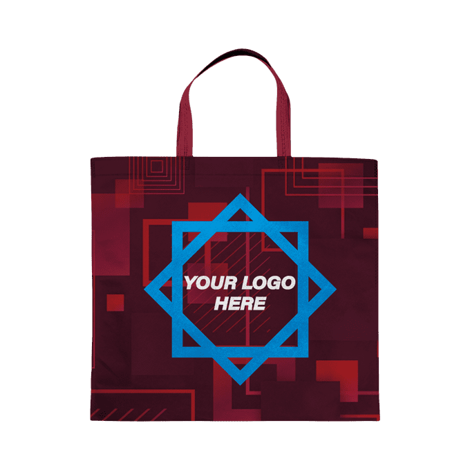 Printed Washable Custom Sublimated Tote Non-woven Bags TNWBG20305