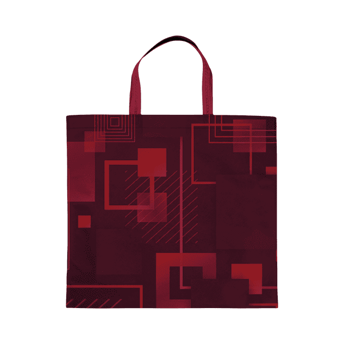 Printed Washable Custom Sublimated Tote Non-woven Bags TNWBG20305 - Image 2