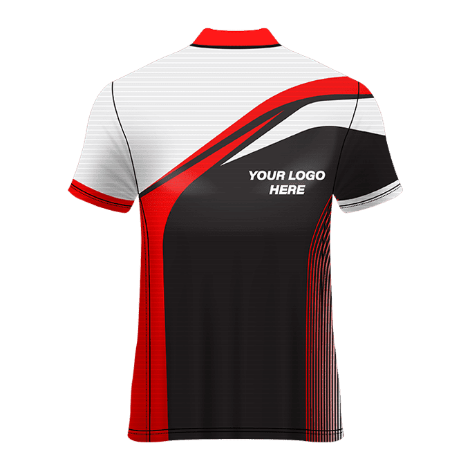 Polo Neck Short Sleeve Men Custom Sublimated Jerseys SBTJR18041 - Image 2