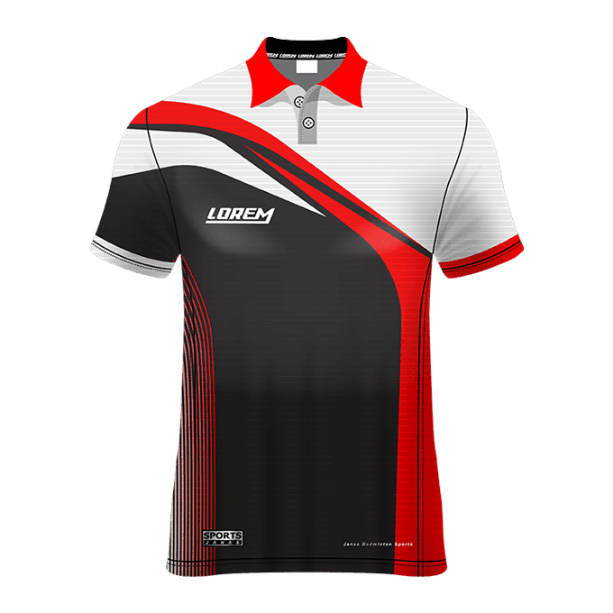 Polo Neck Short Sleeve Men Custom Sublimated Jerseys SBTJR18041 - Image 3