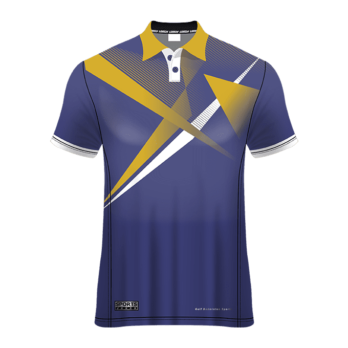 Polo Neck Short Sleeve Men Custom Sublimated Jerseys SBTJR18094 - Image 3