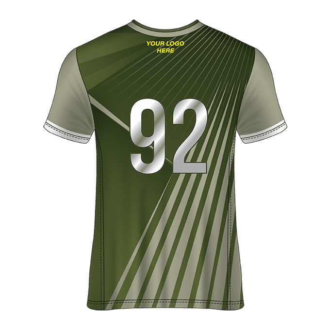 V- Neck Short Sleeve Men Custom Sublimated Jerseys SBTJR1809905 - Image 2