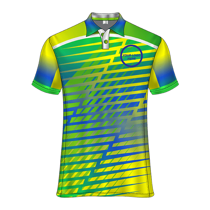 Polo Neck Short Sleeve Men Custom Sublimated Jerseys SBTJR1809941