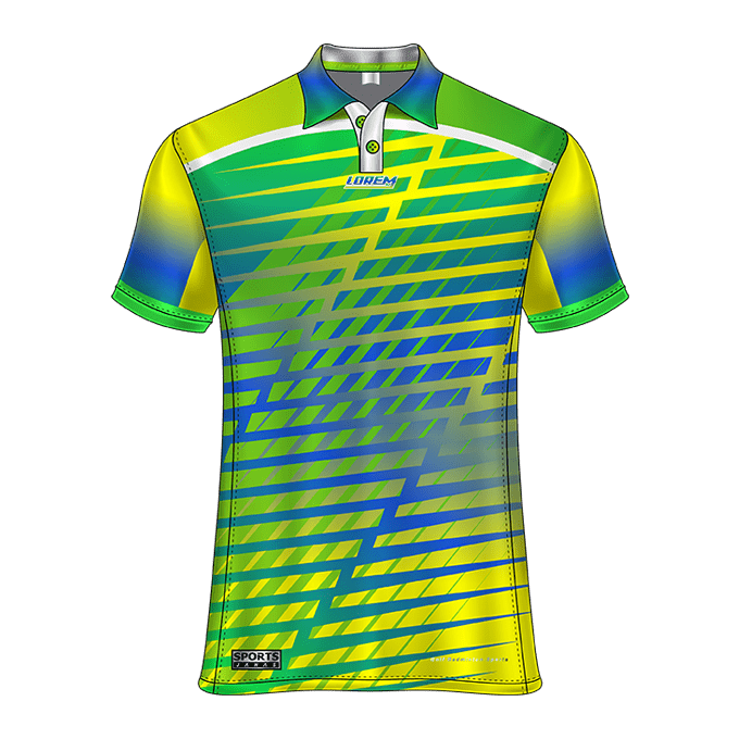Polo Neck Short Sleeve Men Custom Sublimated Jerseys SBTJR1809941 - Image 3