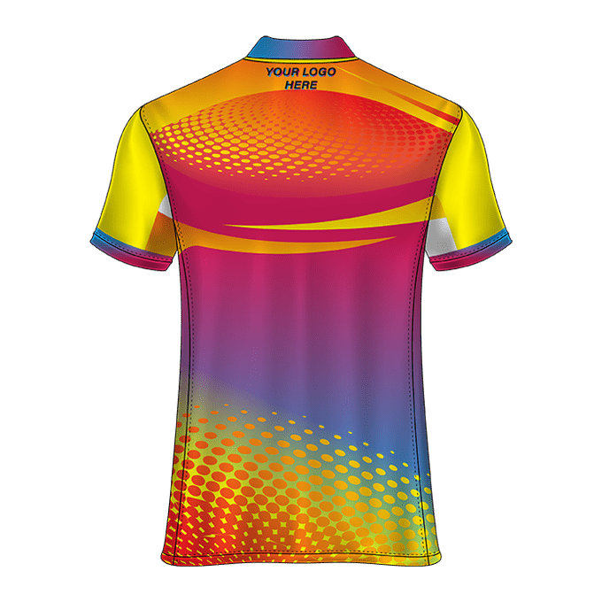 Polo Neck Short Sleeve Men Custom Sublimated Jerseys SBTJR1809946 - Image 2
