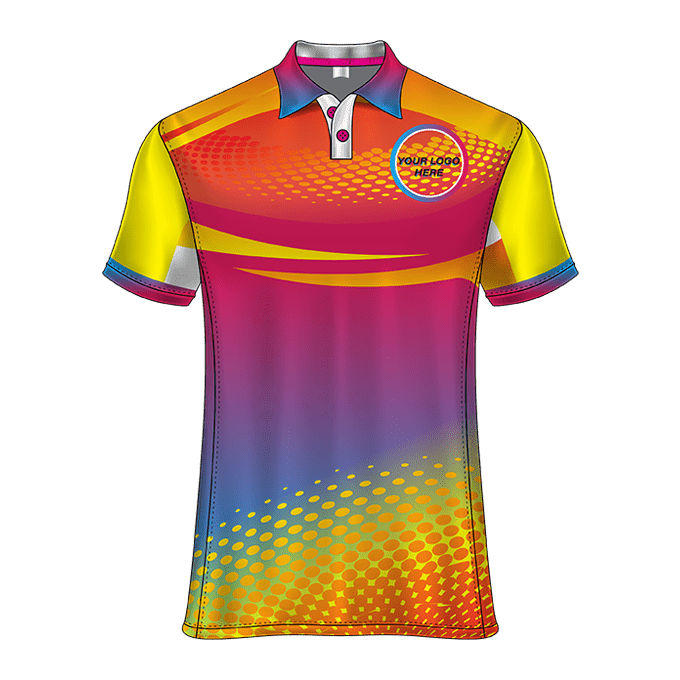 Polo Neck Short Sleeve Men Custom Sublimated Jerseys SBTJR1809946