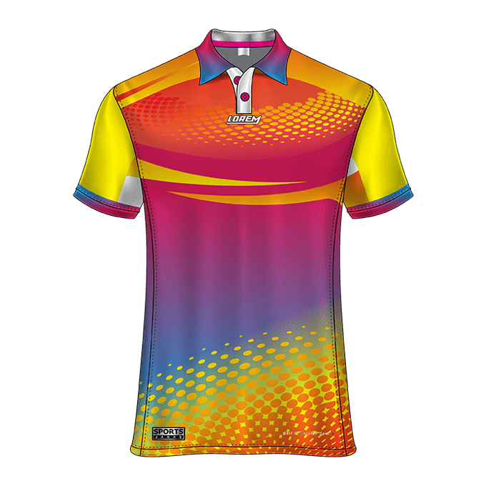 Polo Neck Short Sleeve Men Custom Sublimated Jerseys SBTJR1809946 - Image 3