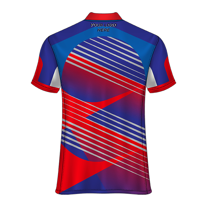 Polo Neck Short Sleeve Men Custom Sublimated Jerseys SBTJR1809949 - Image 2
