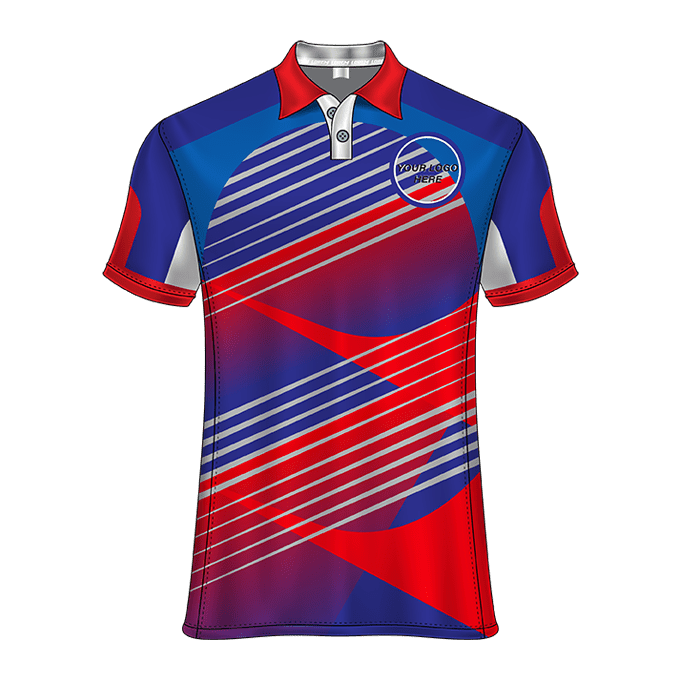 Polo Neck Short Sleeve Men Custom Sublimated Jerseys SBTJR1809949