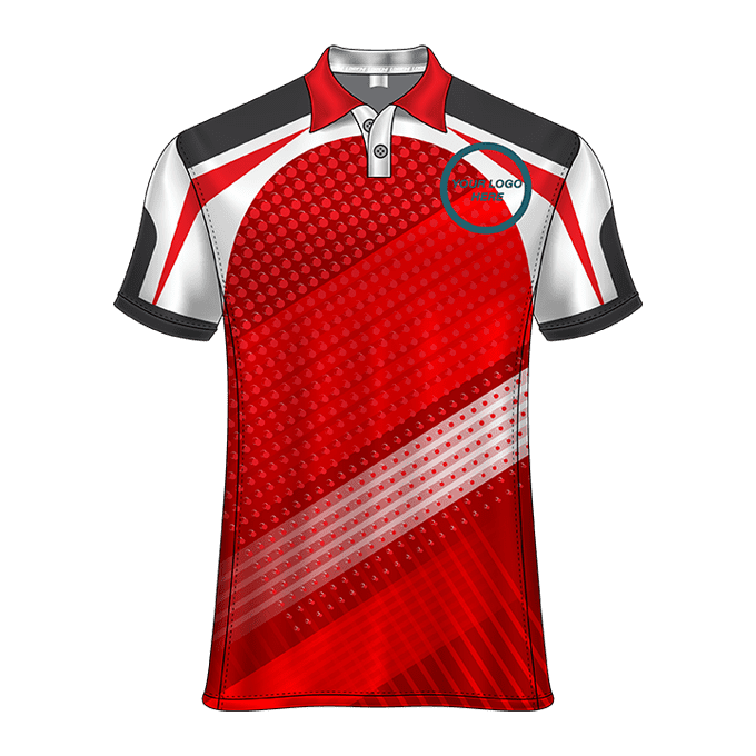 Polo Neck Short Sleeve Men Custom Sublimated Jerseys SBTJR1809951