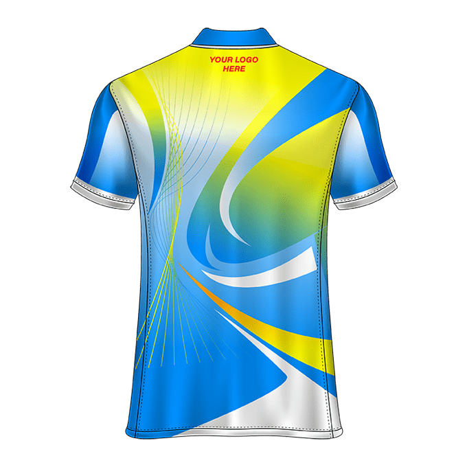 Polo Neck Short Sleeve Men Custom Sublimated Jerseys SBTJR1809962 - Image 2