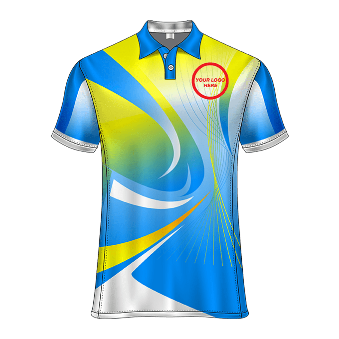 Polo Neck Short Sleeve Men Custom Sublimated Jerseys SBTJR1809962