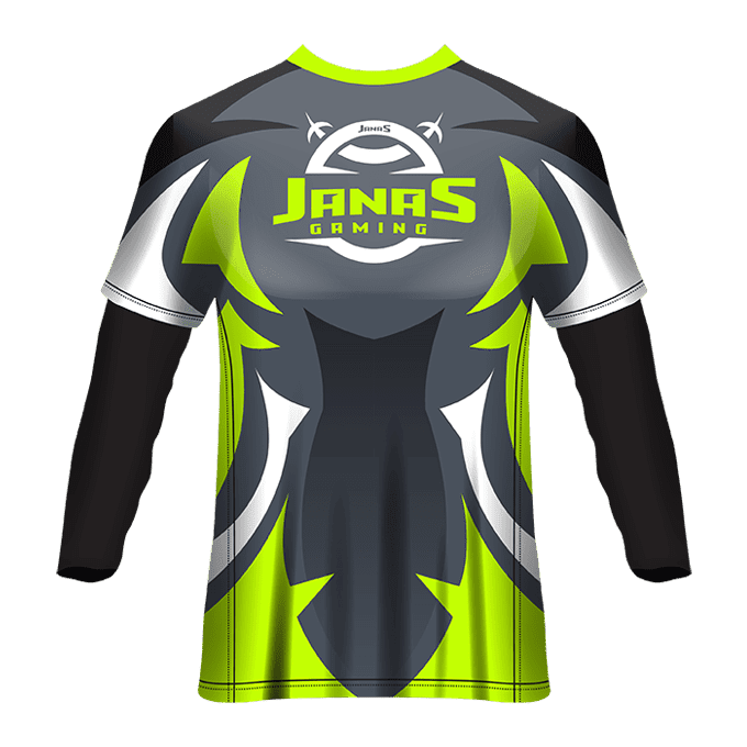 V- Neck Full Sleeve Men Custom Sublimated Jerseys SBTSI18205 - Image 4