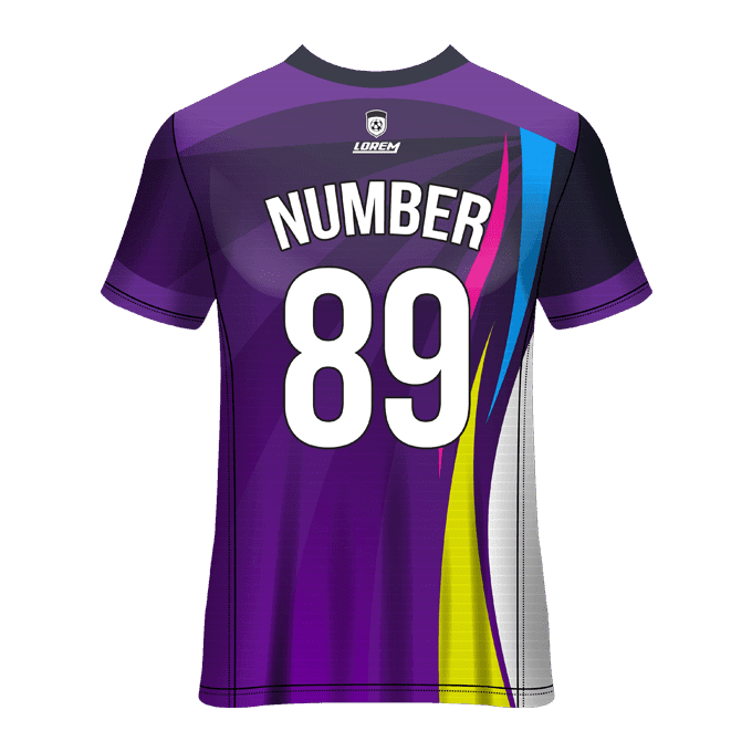 V- Neck Short Sleeve Men Custom Sublimated Jerseys SBTSI18230 - Image 4